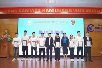 Hội nghị tổng kết công tác đoàn và phong trào thanh niên năm học 2022 – 2023, khen thưởng “Sinh viên 05 tốt” và trao giải Cuộc thi “EPU – Dấu ấn sinh viên”