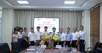 Lễ ký kết biên bản ghi nhớ hợp tác giữa Trường Đại học Điện lực và Công ty cổ phần Vina Electric