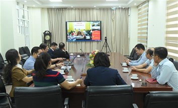 Hội nghị trực tuyến tập huấn sử dụng “Sổ tay Đảng viên điện tử”