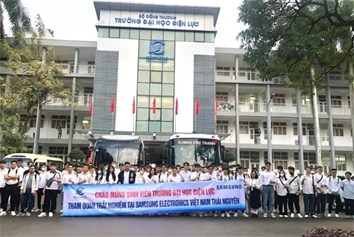 Trải nghiệm thực tế bổ ích tại Sam Sung Thái Nguyên