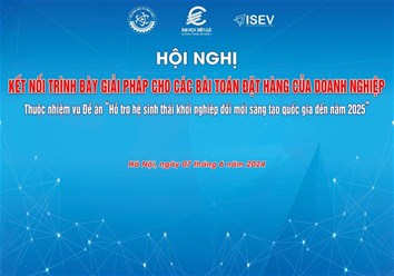 Hội nghị kết nối trình bày giải pháp cho các bài toán đặt hàng của doanh nghiệp