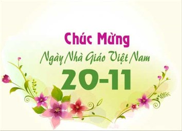PGS.TS Đinh Văn Châu chúc mừng Ngày Nhà giáo Việt Nam 20/11