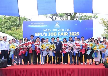 EPU’s Job Fair 2025 – Cầu nối giữa sinh viên và doanh nghiệp trong kỷ nguyên số