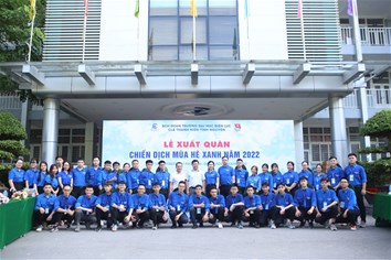 Lễ xuất quân chiến dịch “Mùa hè xanh 2022”