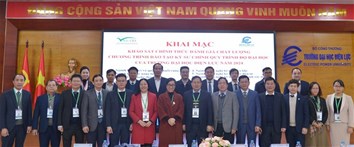 Khai mạc đợt khảo sát chính thức đánh giá chất lượng chương trình đào tạo kỹ sư chính quy trình độ đại học