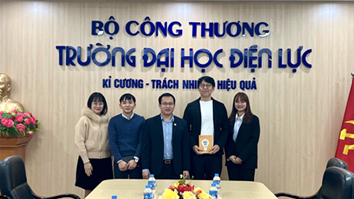 Chào mừng Công ty TNHH CAMCOM đến làm việc với Trường Đại học Điện lực