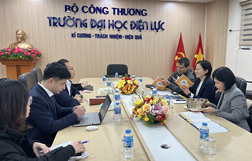 Công ty TNHH Fourth Valley Concierge - Nhật Bản thăm và làm việc tại Trường Đại học Điện lực
