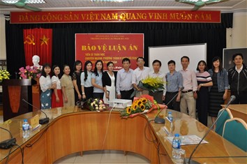 Lễ bảo vệ luận án tiến sĩ chuyên ngành Toán học
