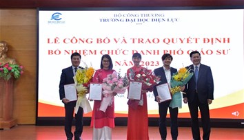 Lễ công bố và trao quyết định bổ nhiệm chức danh Phó Giáo sư năm 2023