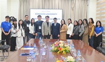 Giao lưu, trao đổi giữa Trường Đại học Điện lực và Trường Đại học Dongshin (Hàn Quốc)
