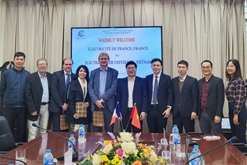 Mở rộng quan hệ hợp tác giữa Trường Đại học Điện lực với EDF