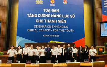 Đoàn Thanh niên Trường Đại học Điện lực tham gia Tọa đàm tăng cường năng lực số cho thanh niên năm 2023