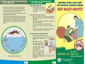 Phòng, chống sốt xuất huyết Dengue