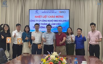 Công ty cổ phần công nghệ VMO Holding thăm và làm việc tại Trường Đại học Điện lực