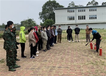 Đảm bảo công tác phòng cháy, chữa cháy và cứu hộ cứu nạn tại Trường Đại học Điện lực
