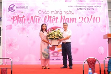 Trường Đại học Điện lực tổ chức hội thi nấu ăn nhân dịp ngày 20/10